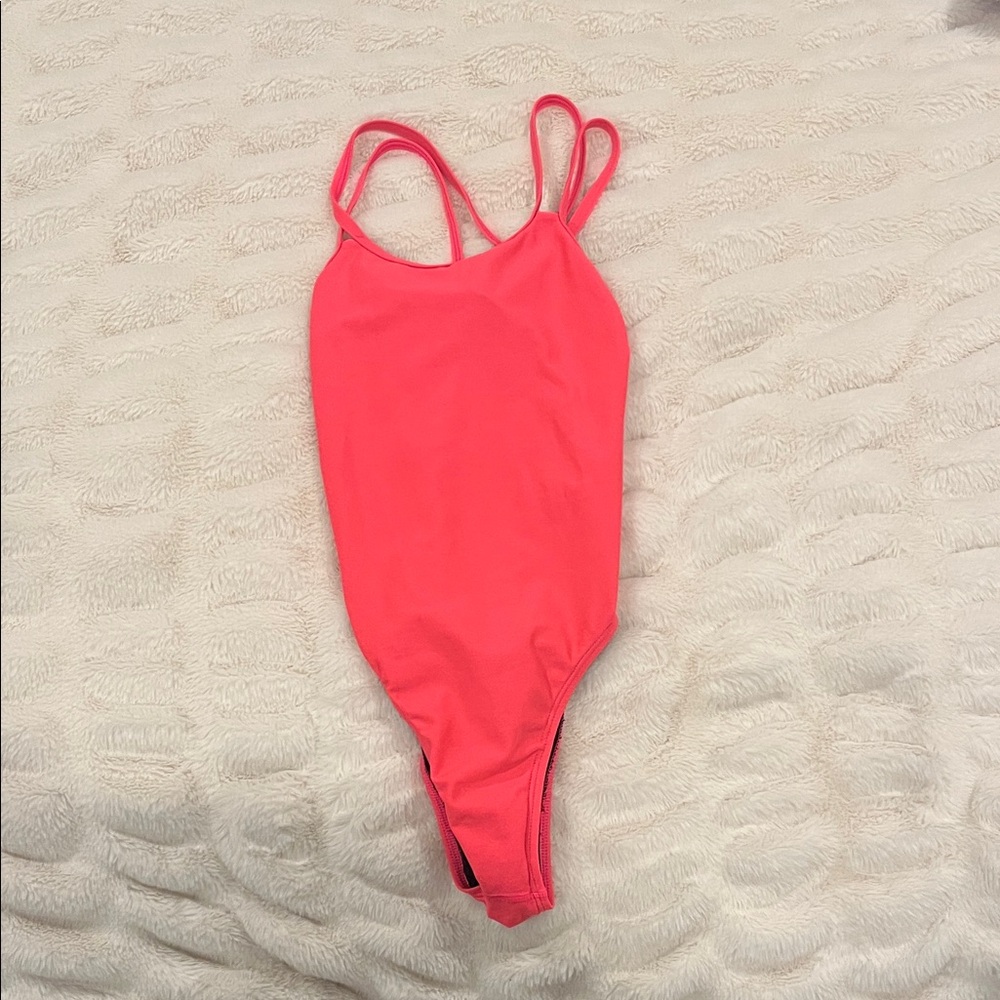 Vibrant Pink One-Piece Swimsuit